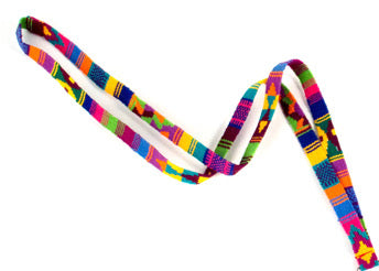 Multicolored handwoven cinta design
