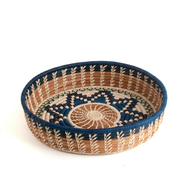 Isabela Basket | Decorative Pine Needle Basket Handmade in