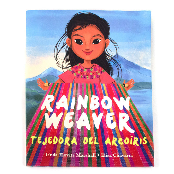 アート・デザイン・音楽 RainbowedSea Author's Edition Rainbow Weaver (Tejedora del Arcoíris) Children's Book - Mayan Hands