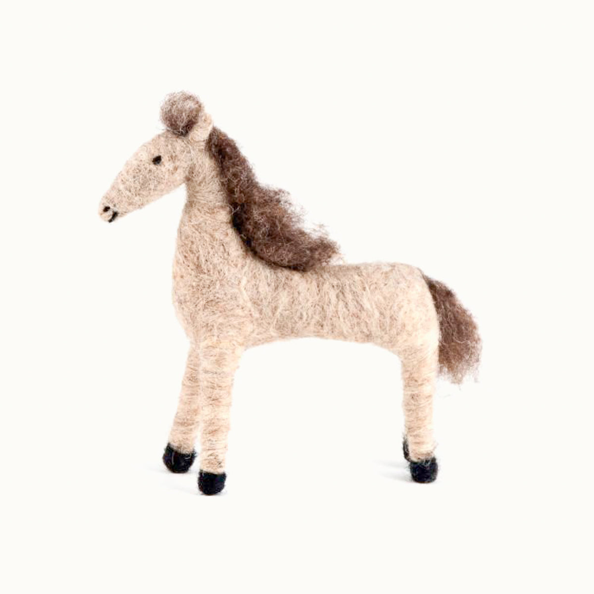 Felted Wool Horses (tan)