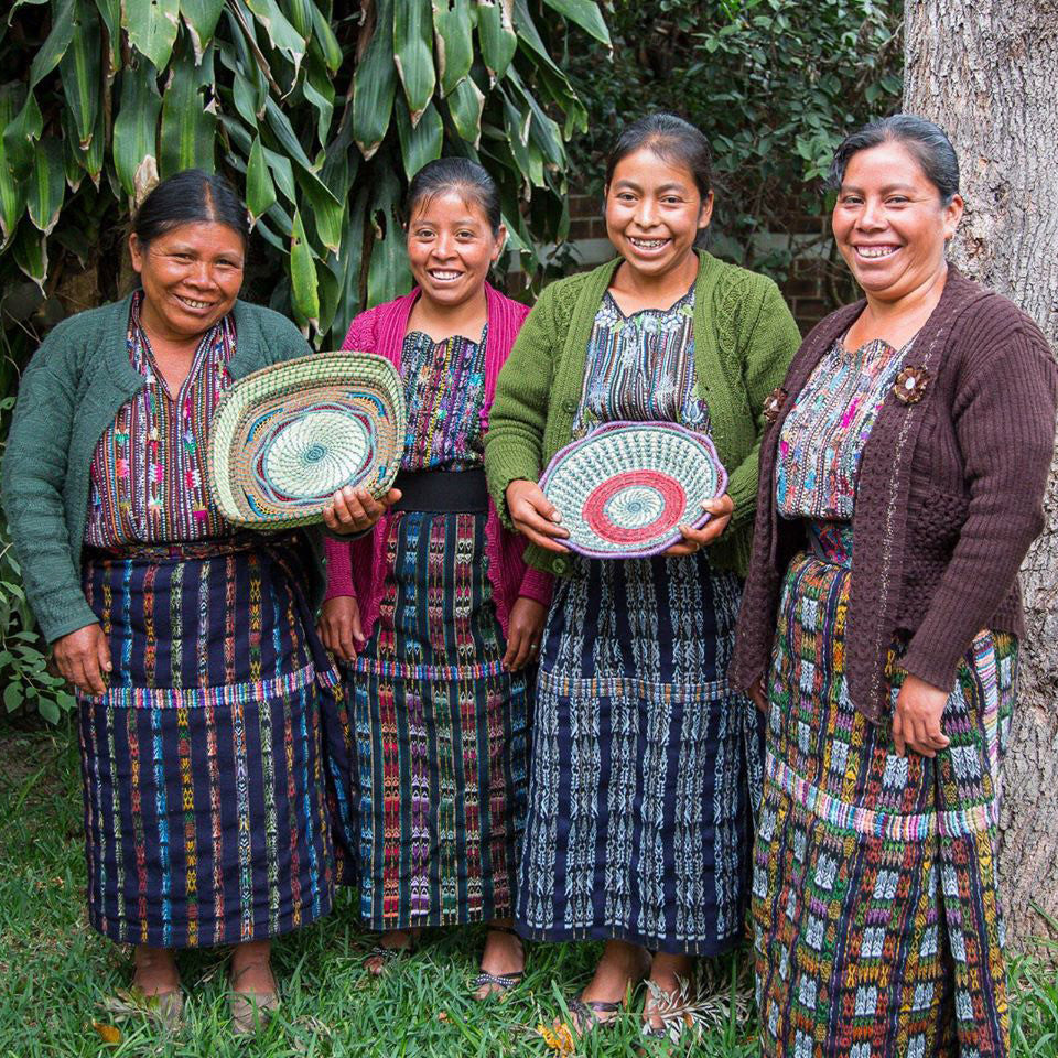 mayan hands basket weavers