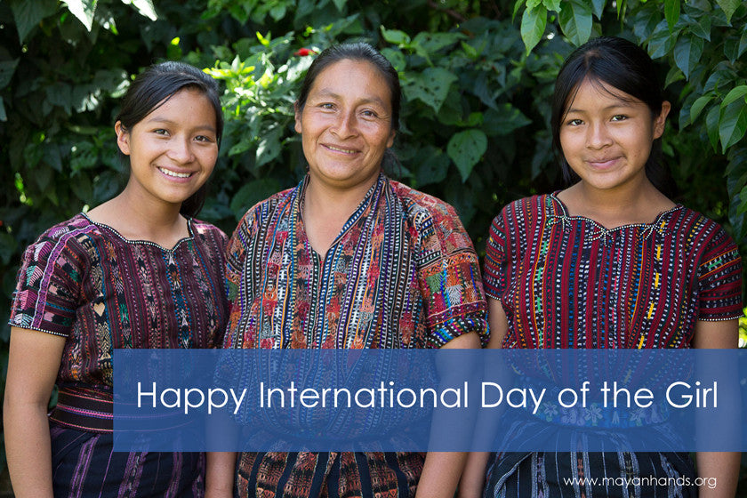mayan hands international day of the girl