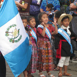 kids celebrate guatemala independence day
