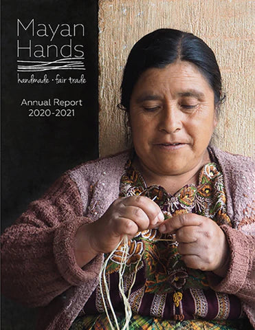 Woman weaving  - Mayan Hands 