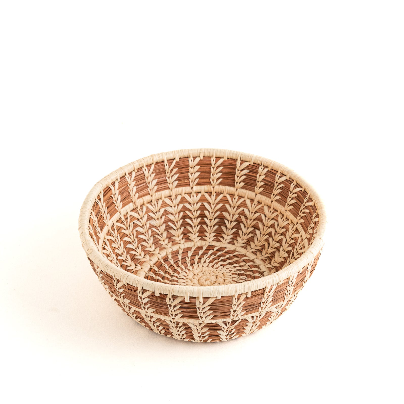 Pine Needle Bowl Basket