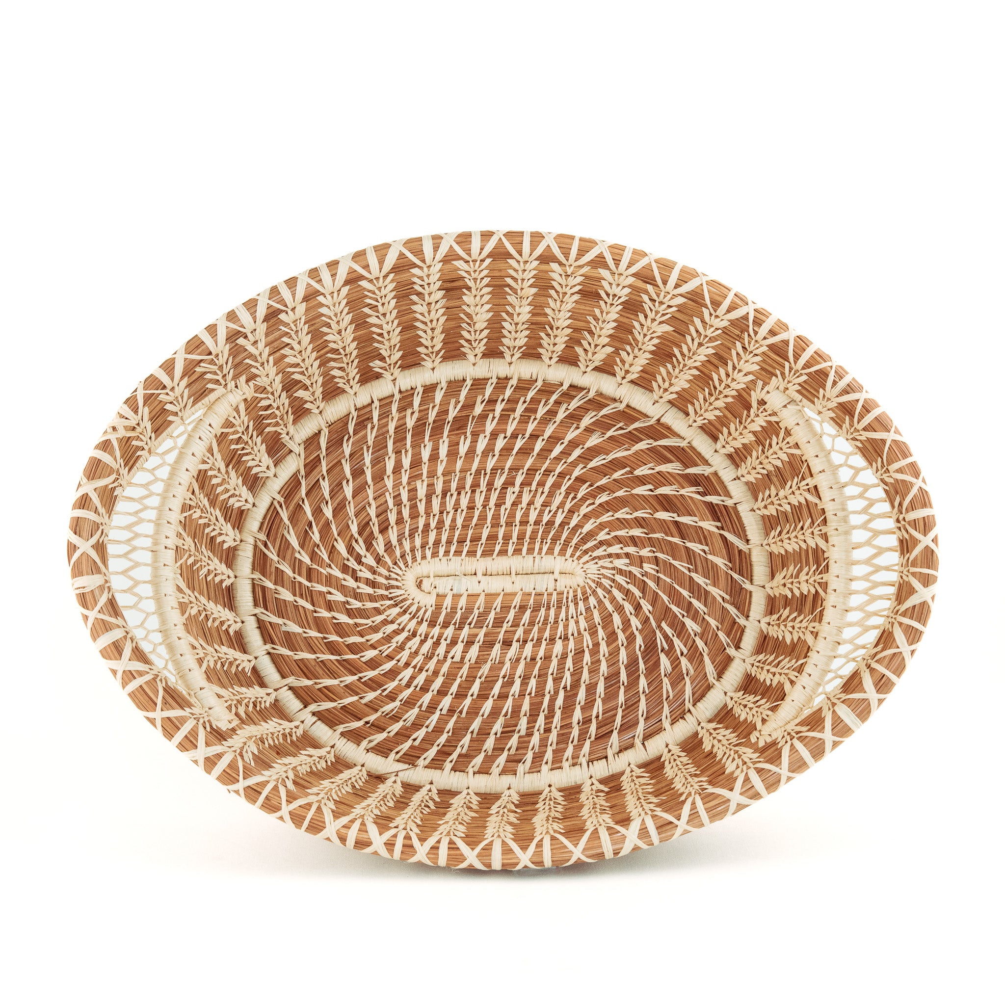 Handmade Fair Trade Pine Needle Baskets Mayan Hands