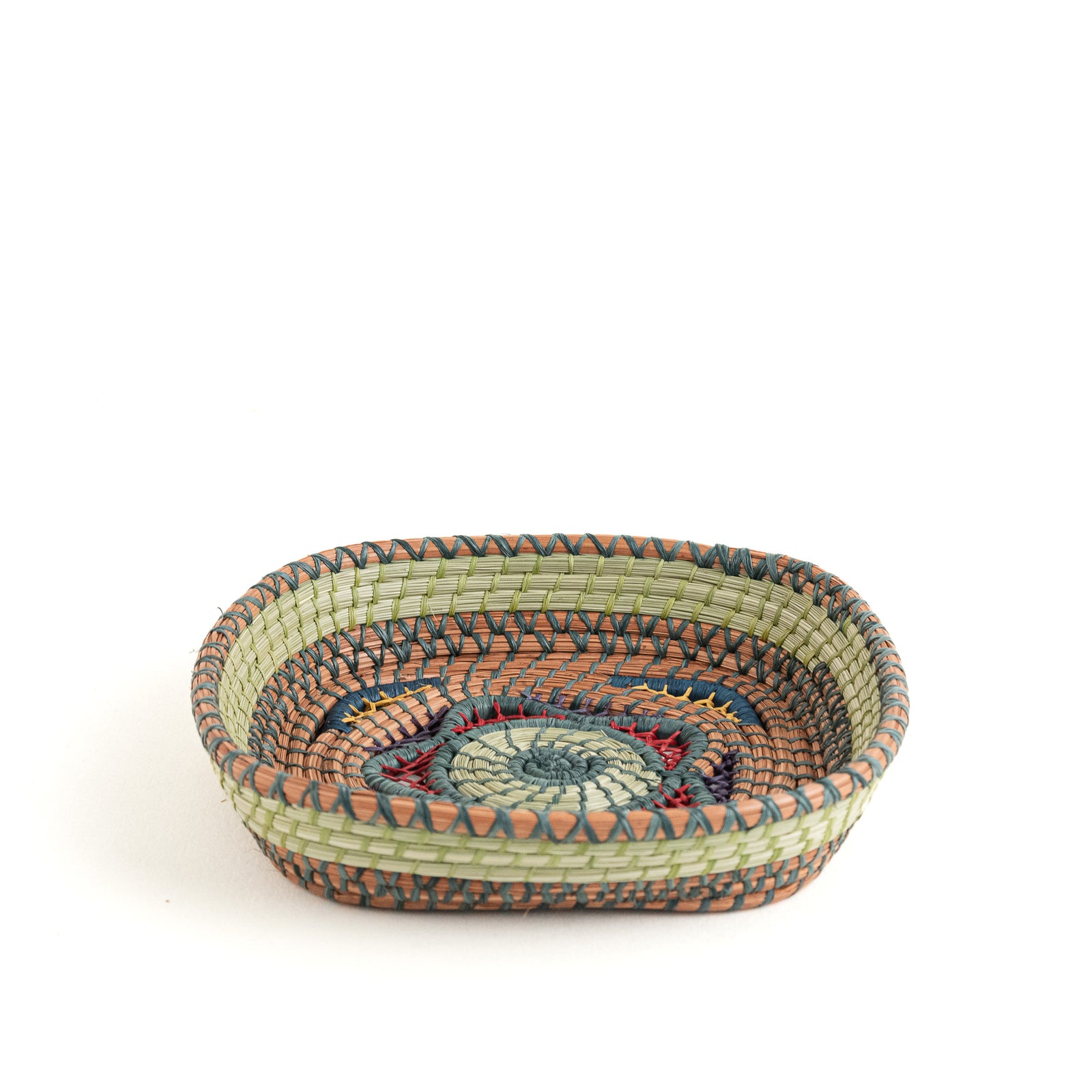 Estrella Wild Grass and Pine Needle Basket