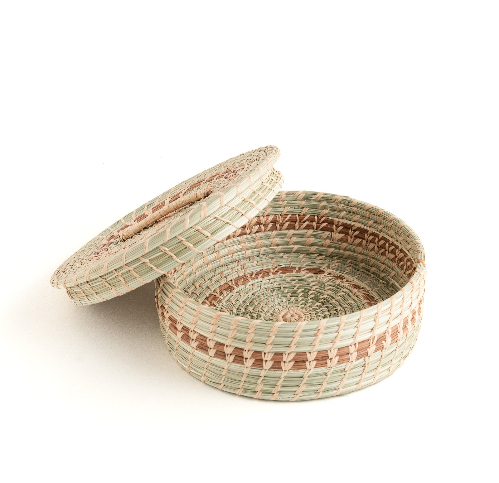 Wild Grass and Pine Needle Tortilla Basket