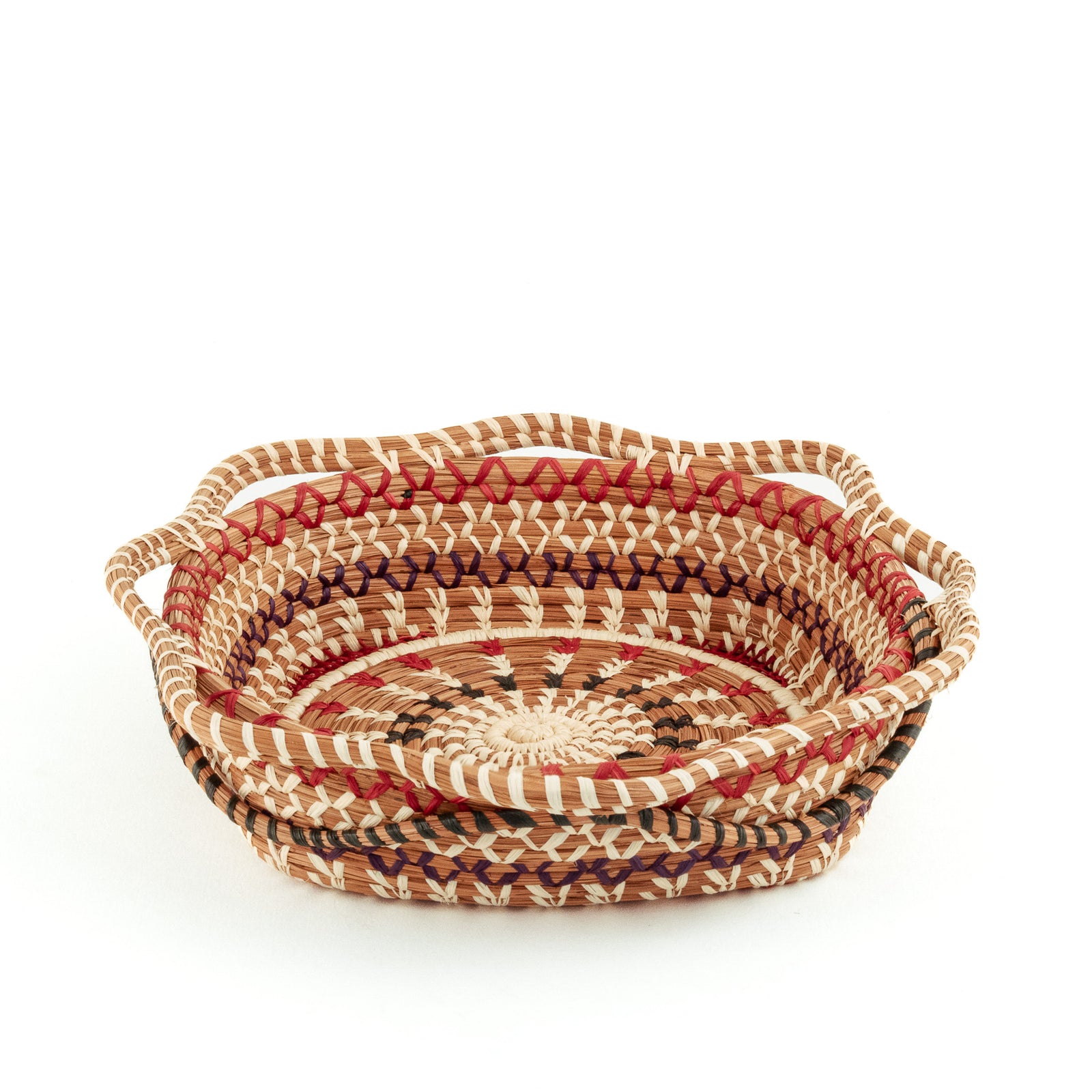 Butterfly Pine Needle Basket