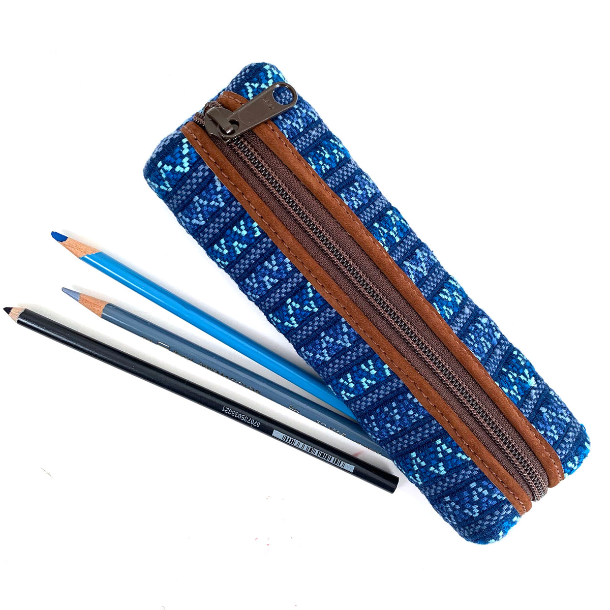 Pencil Case in Santiago Brocade