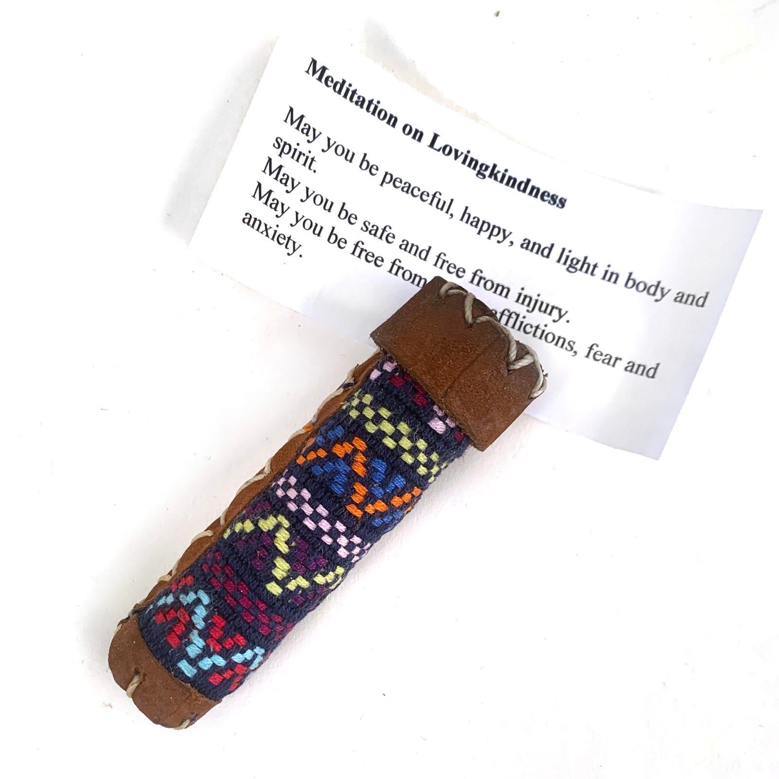 handwoven prayer holder 