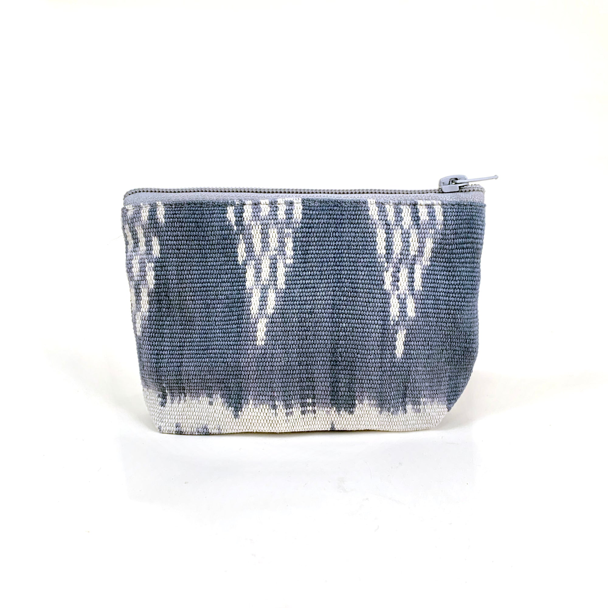 natural dye jaspe coin purse - indigo