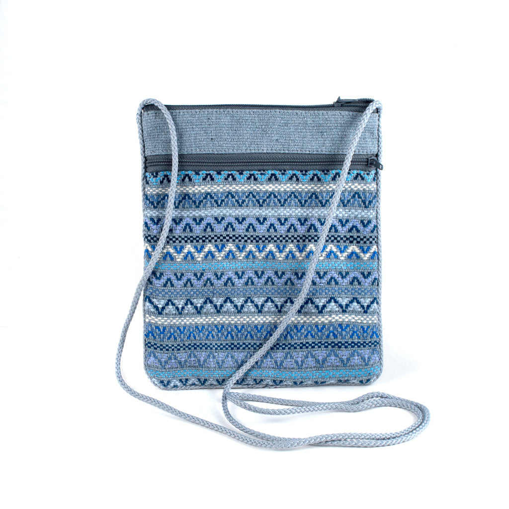 Pencil Case in Santiago Brocade  Handwoven in Guatemala by Mayan Hands