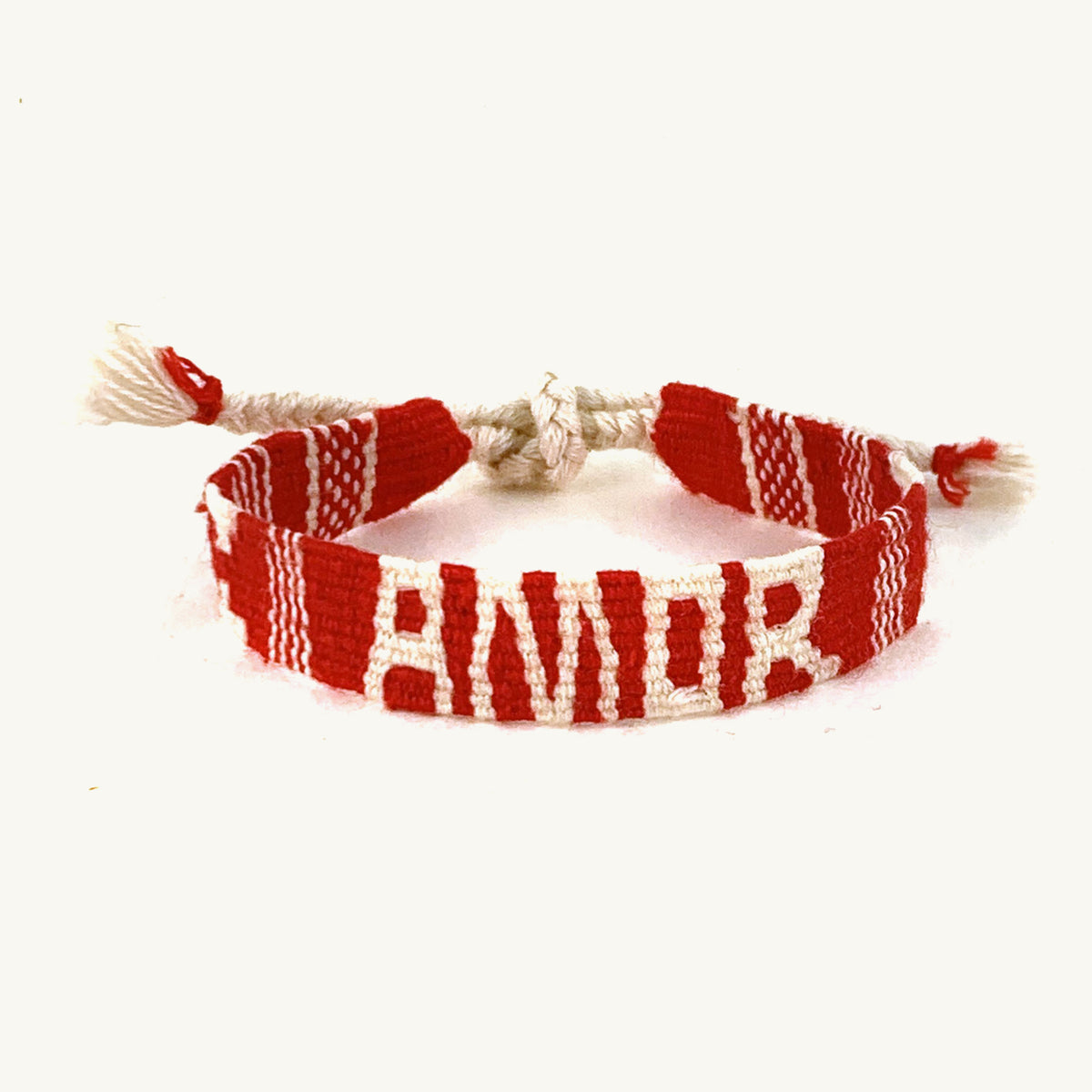 handmade friendship bracelet - AMOR