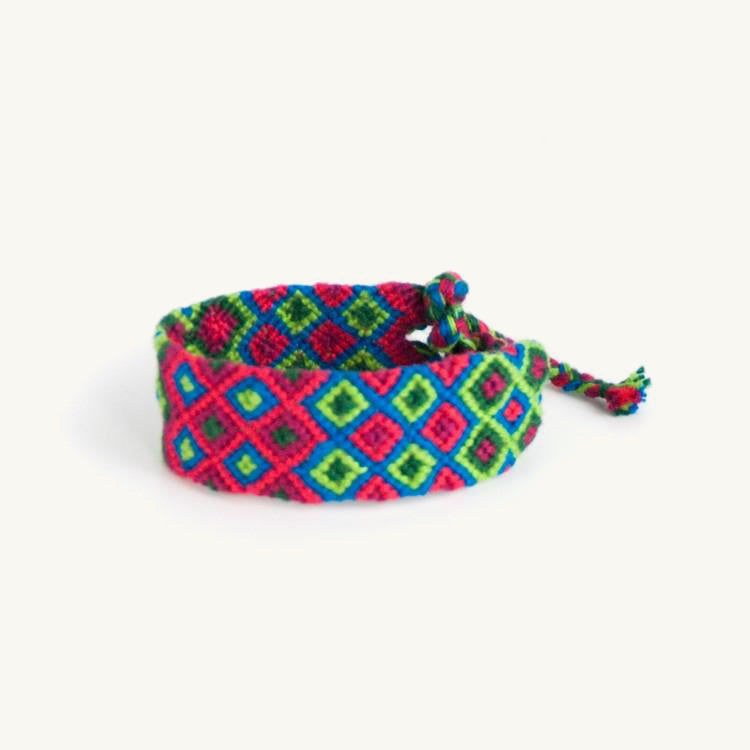 double diamond friendship bracelet