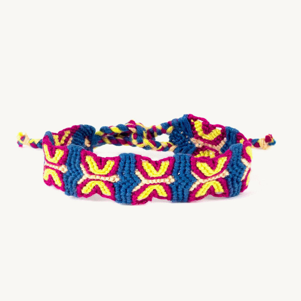 butterfly friendship bracelet