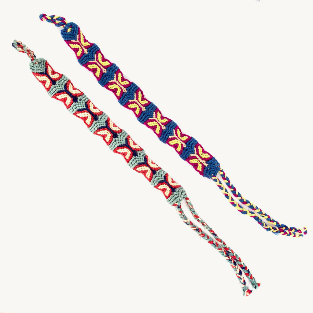 Waves Friendship Bracelet - Mayan Hands