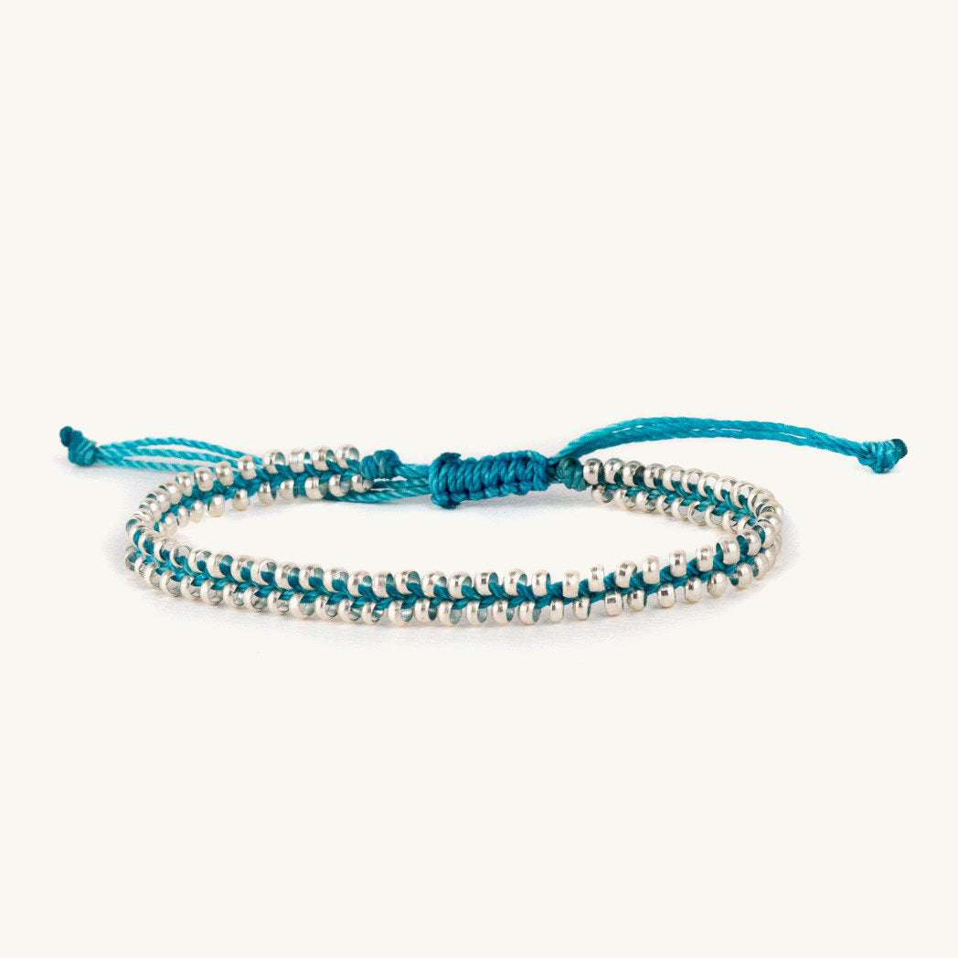 turquoise beaded dream bracelet