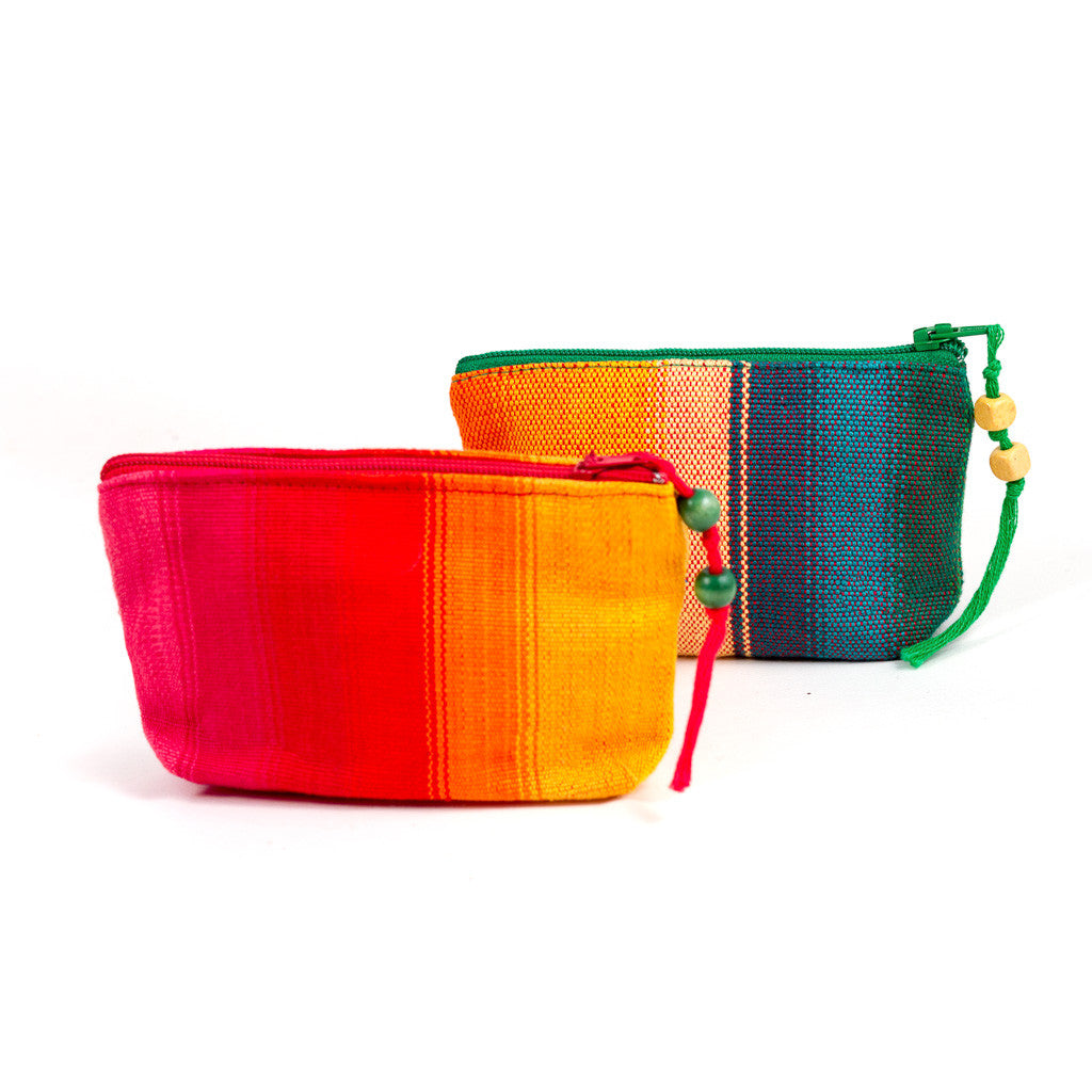 Colorful Striped Coin Purse stripes