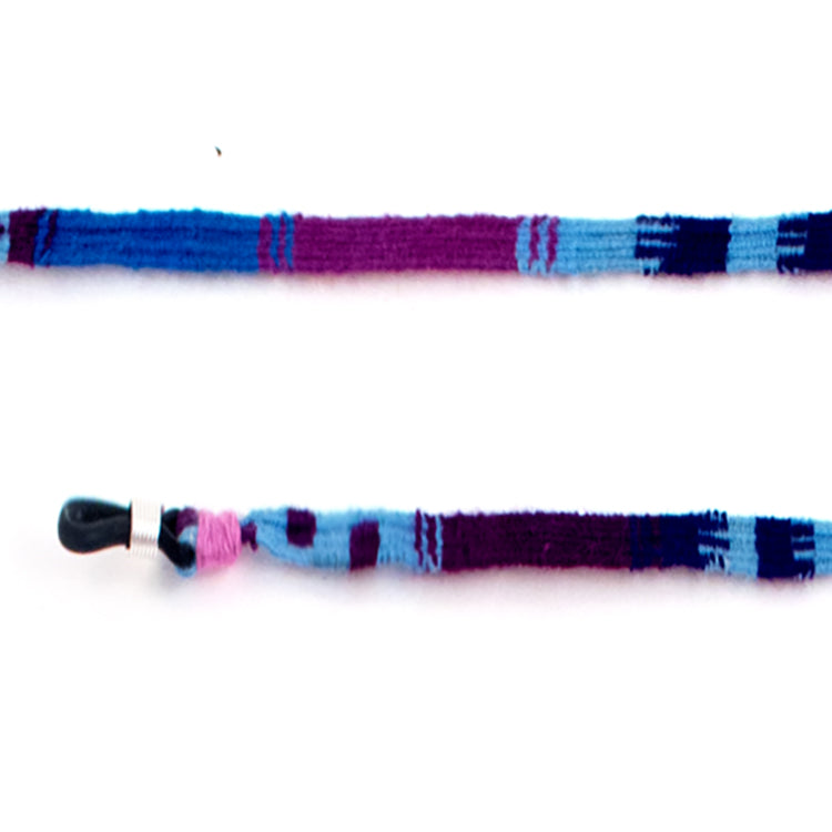 cinta eyeglass strap - blue and purple