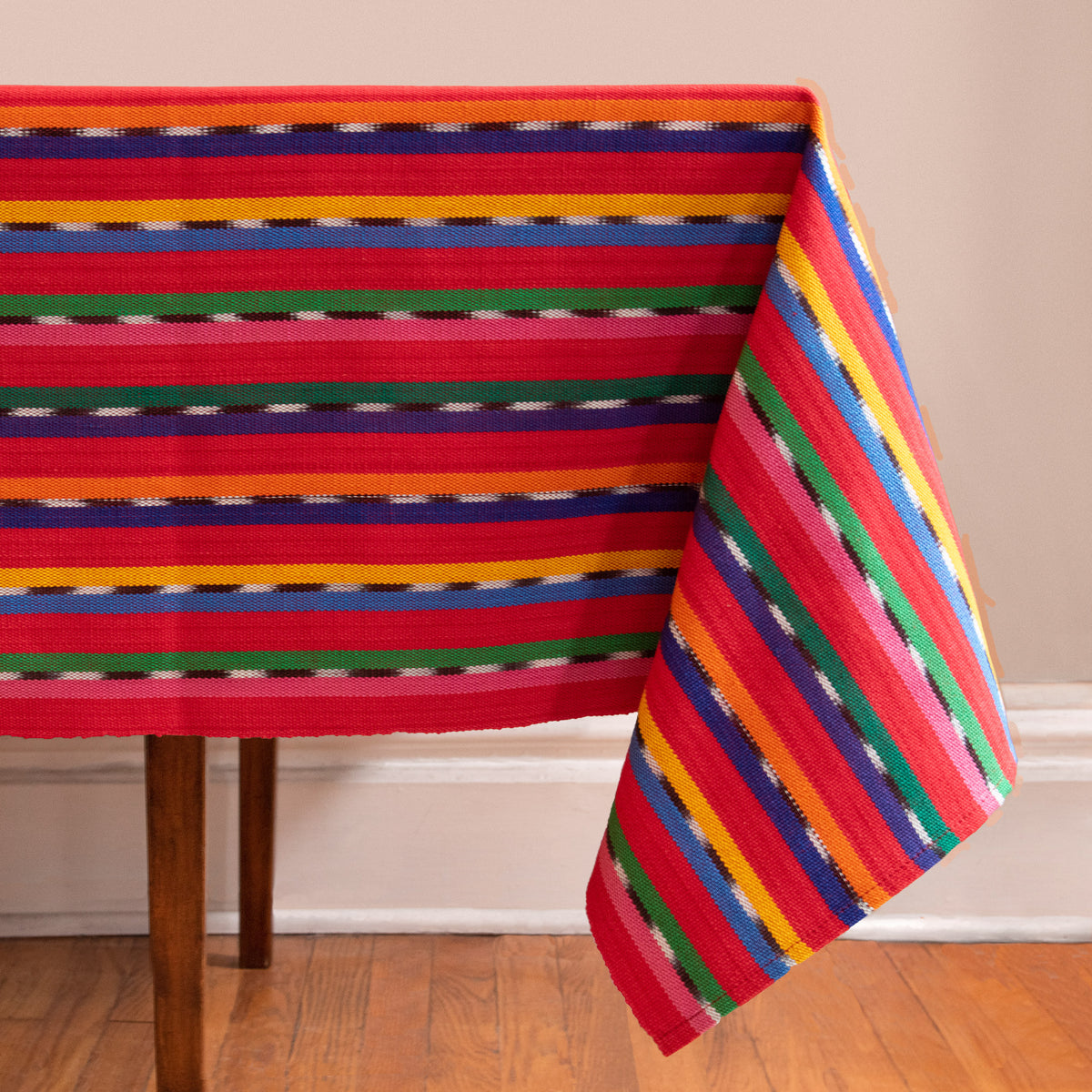 Striped Handwoven tablecloth