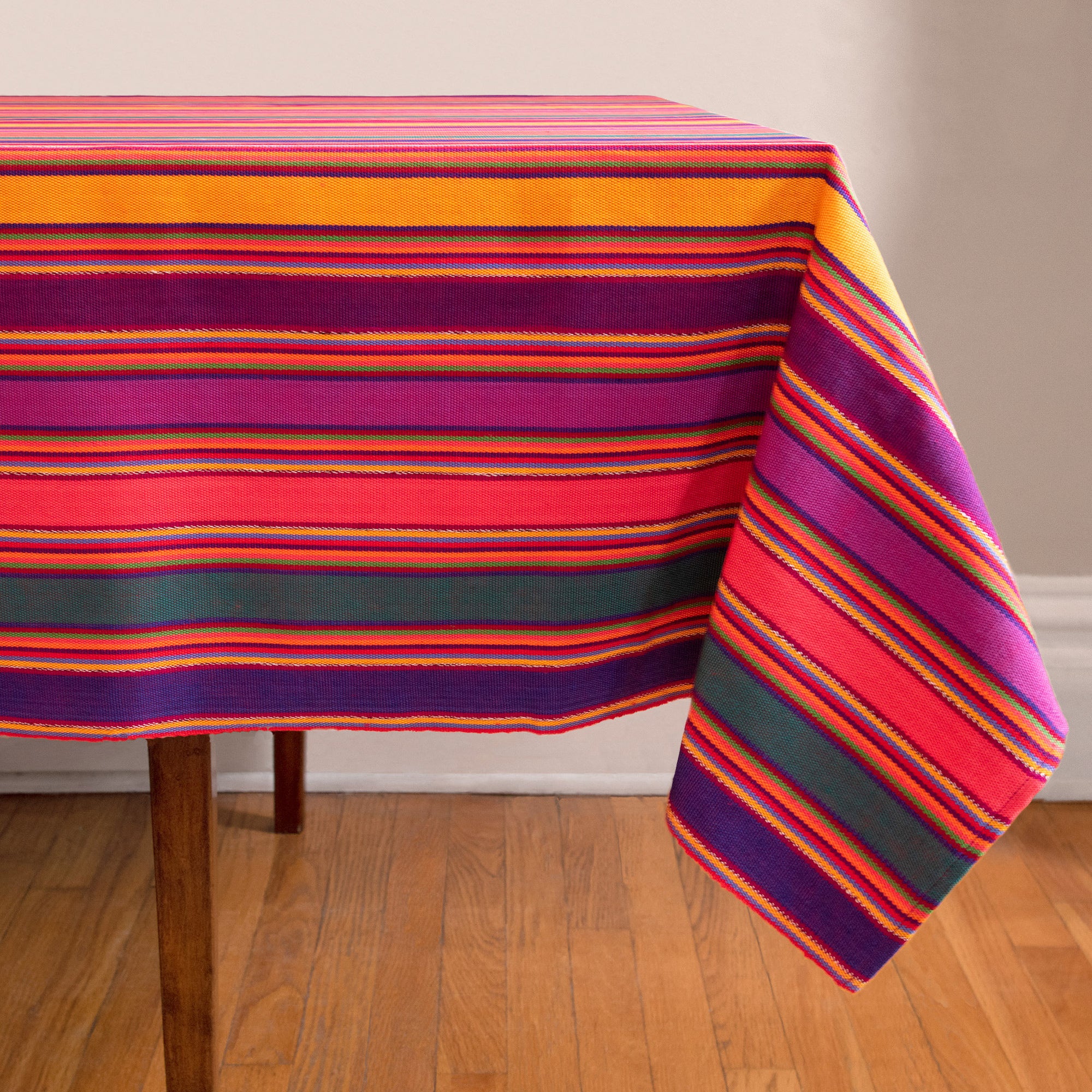Striped Handwoven tablecloth