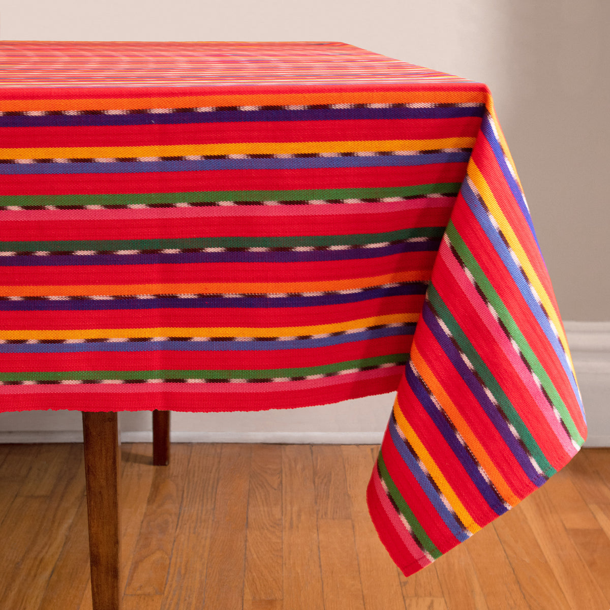 Striped Handwoven tablecloth