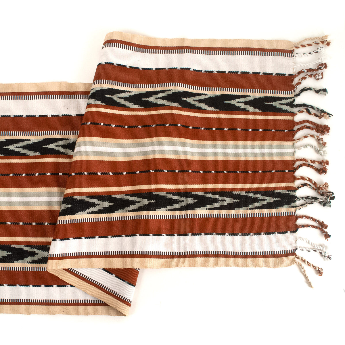 Handwoven Table Runner in Flecha Jaspe