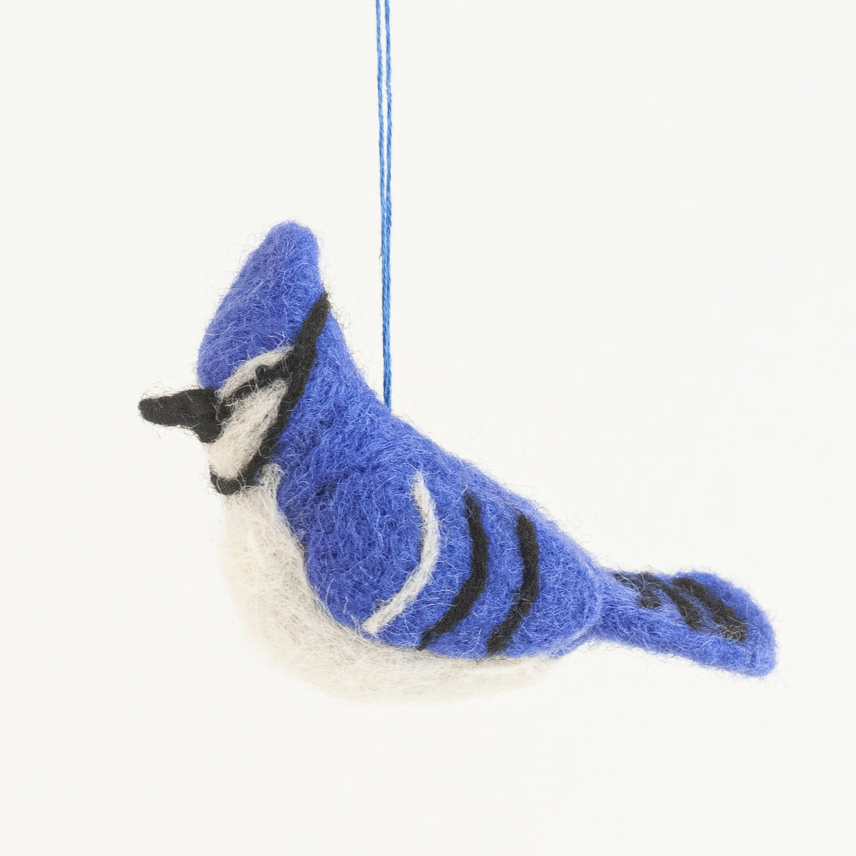 Felted Wool Blue Jay