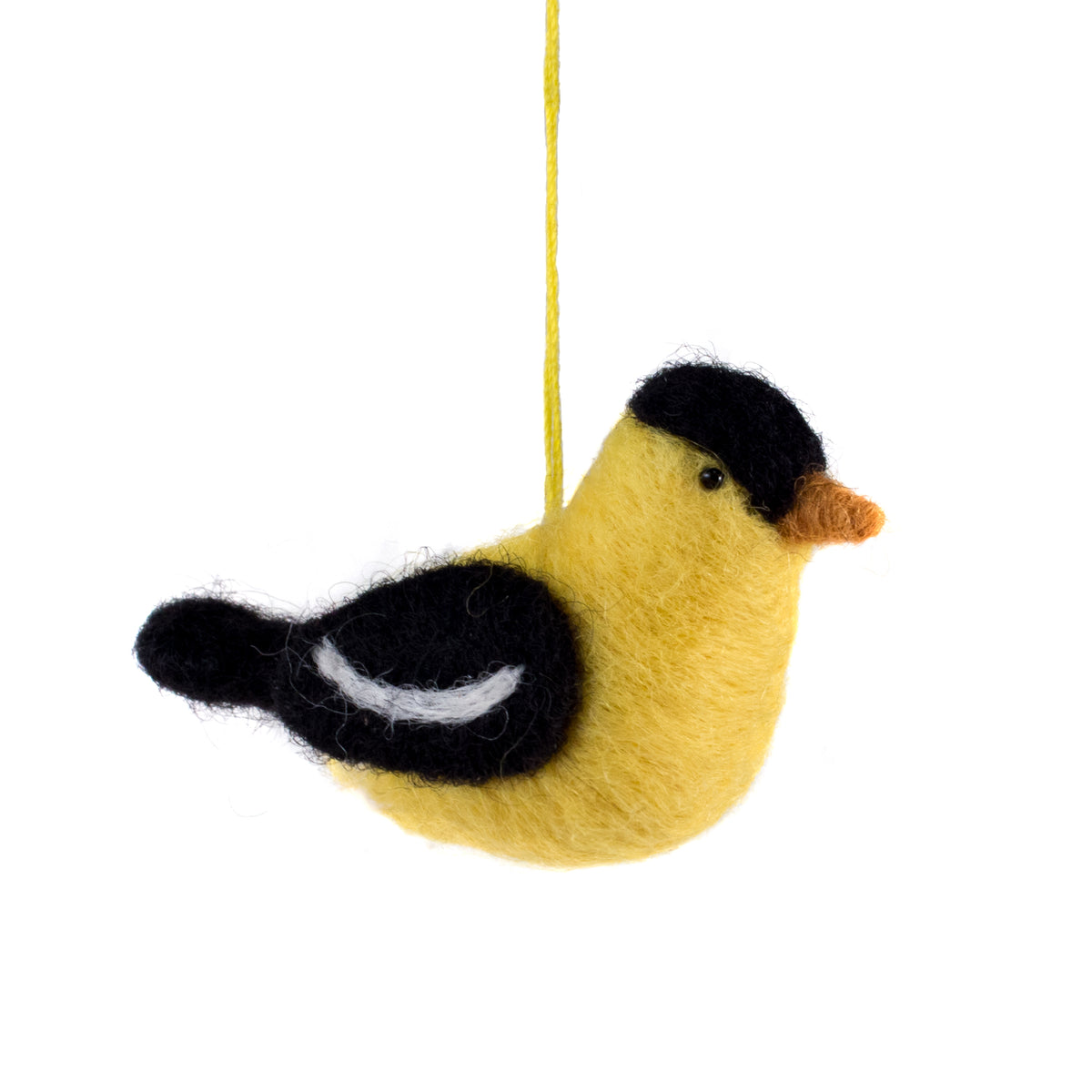 Felted Wool Goldfinch