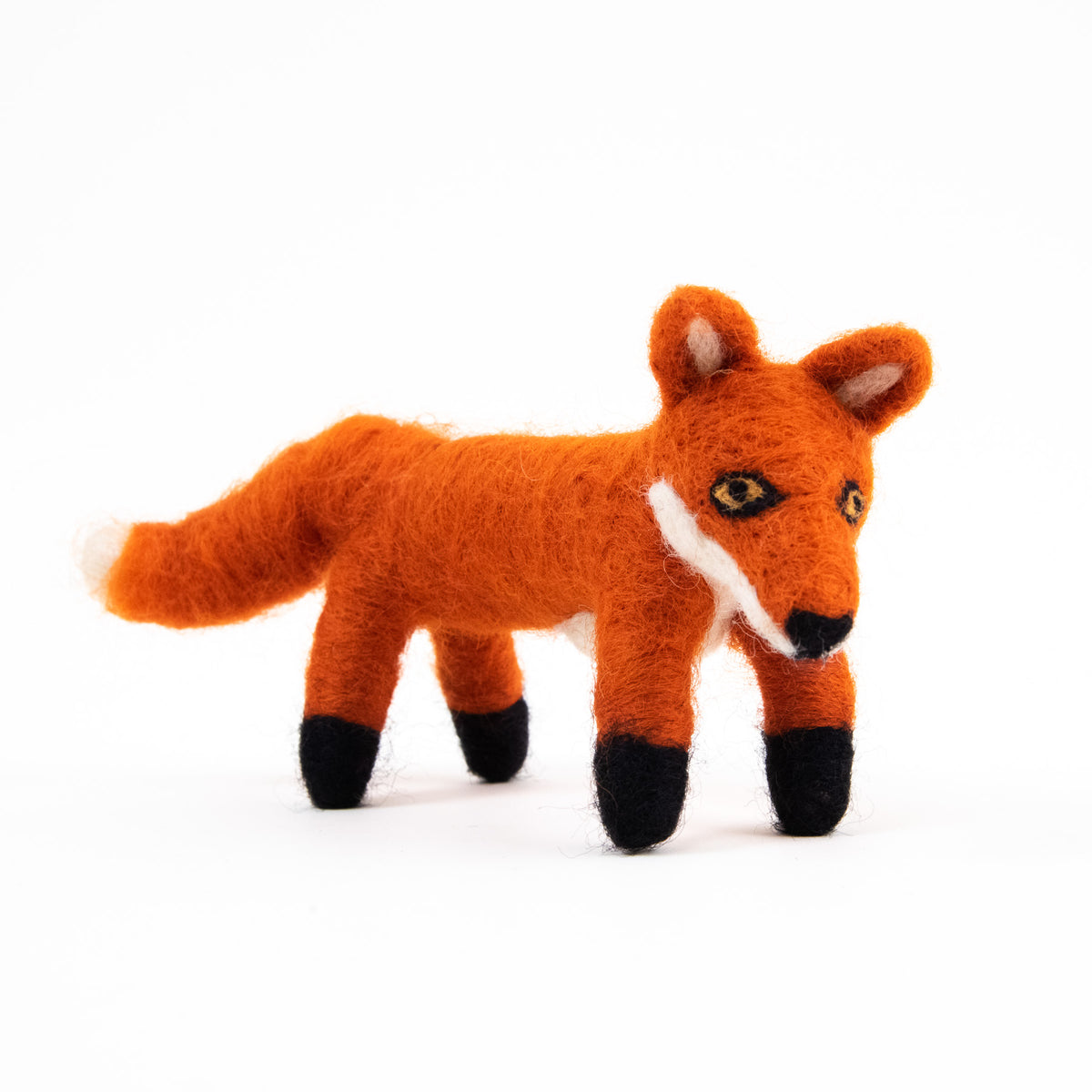 felted wool fox