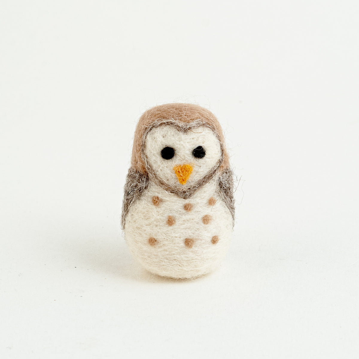 Felted Wool Owl