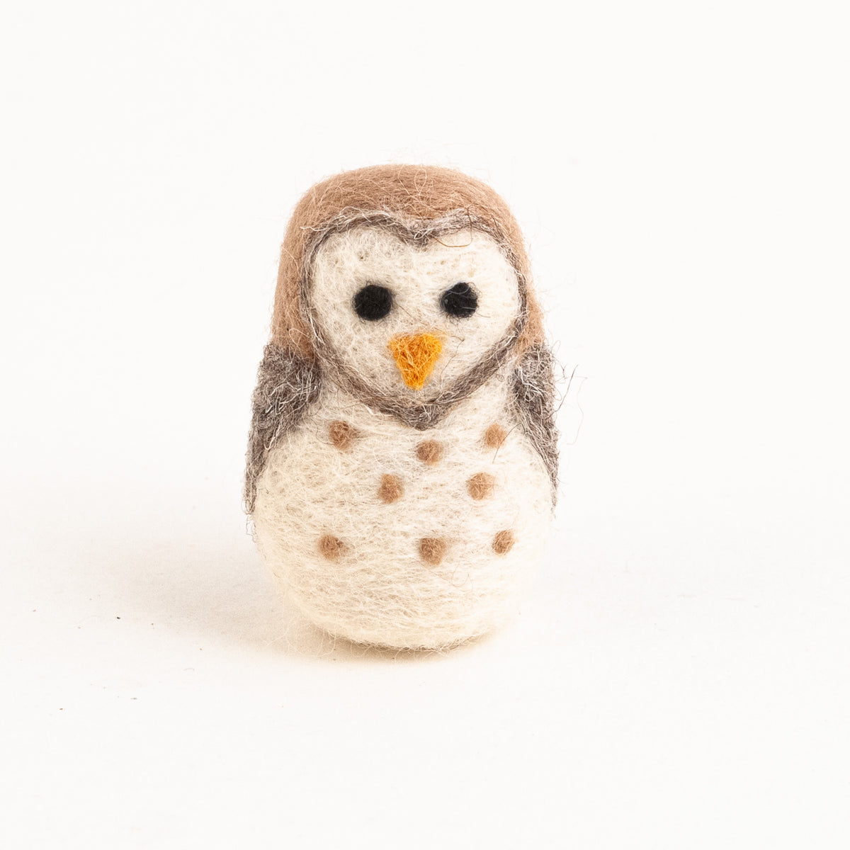 Felted Wool Owl