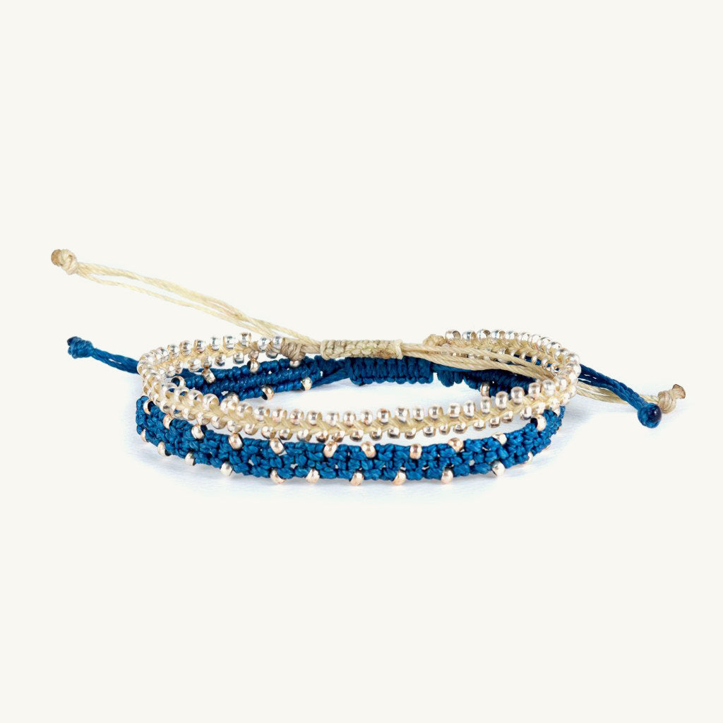 turquoise beaded dream bracelet