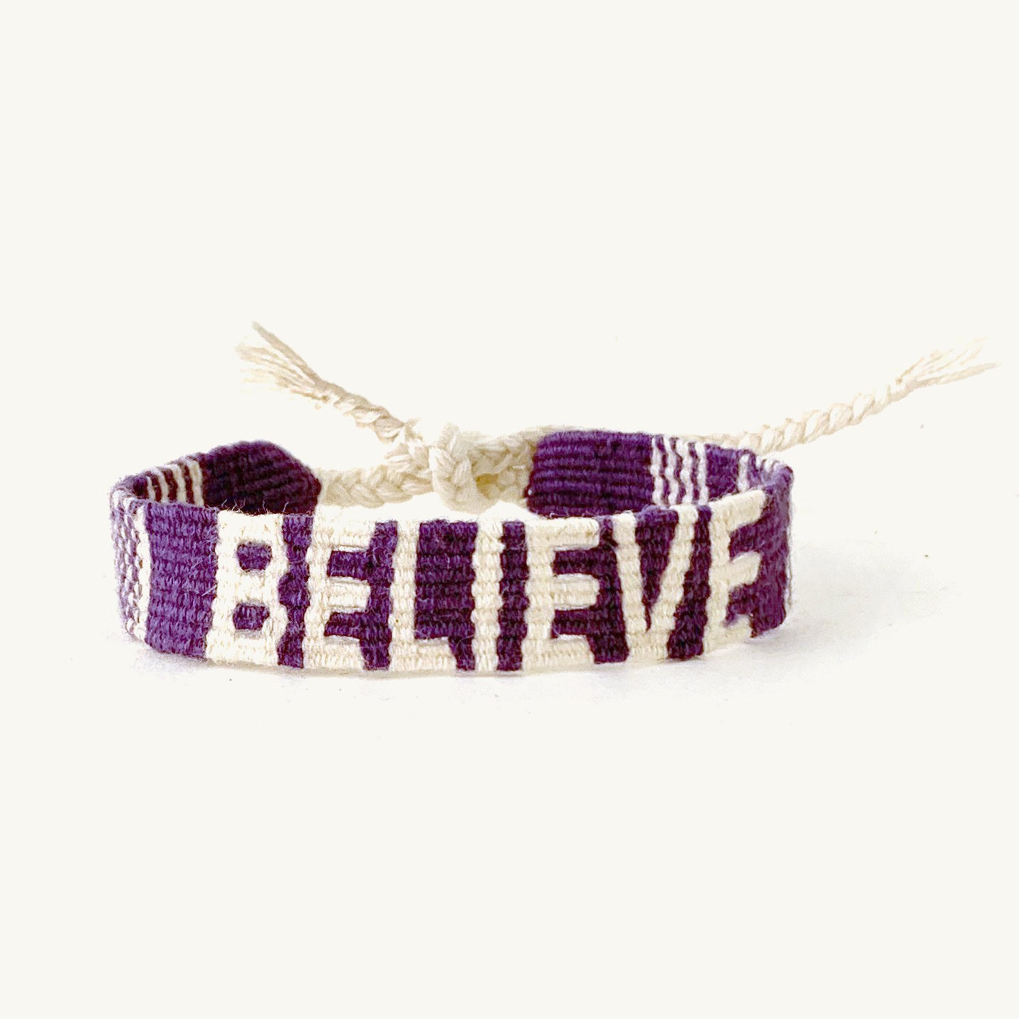 Believe Friendship Bracelet