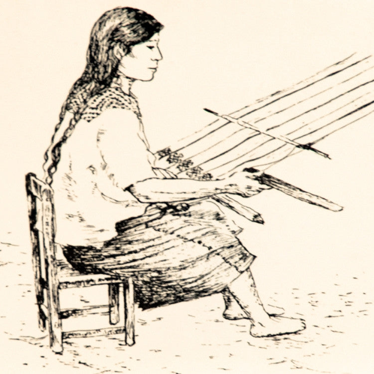 maya-woman-weaving-notecard