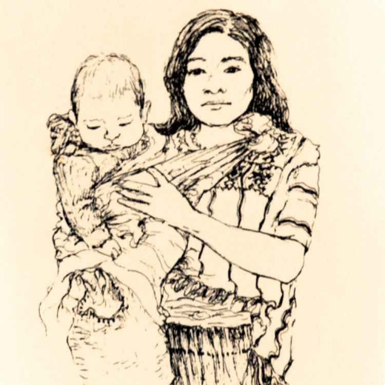 maya-woman-with-baby-notecard
