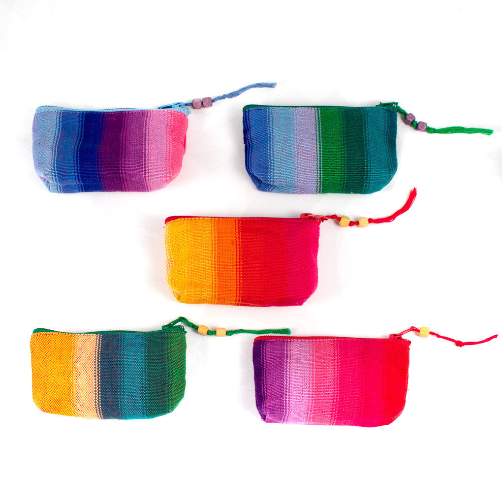 rainbow coin purse assortment 