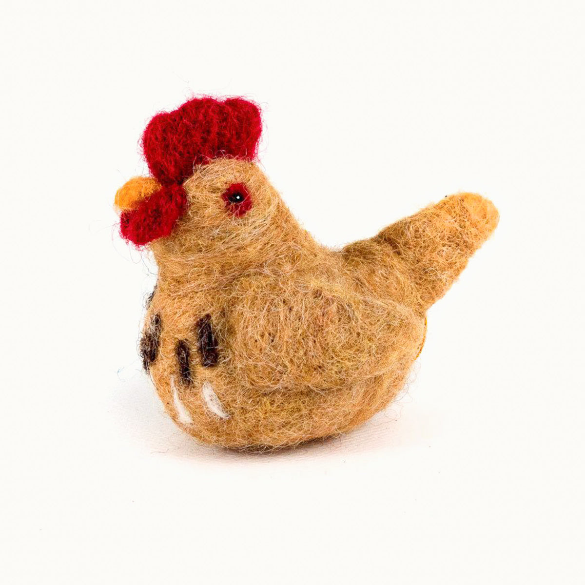 Felted Wool Hen