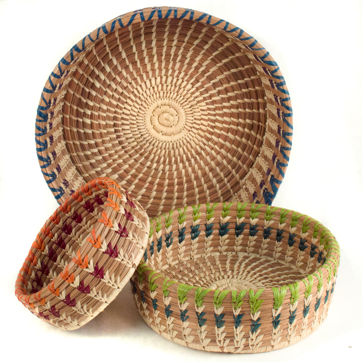 Marisol Pine Needle Basket - 3 sizes | Mayan Hands
