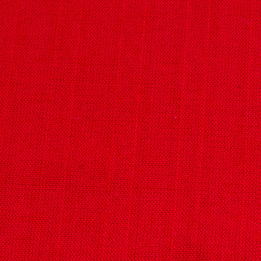 red handwoven napkin detail