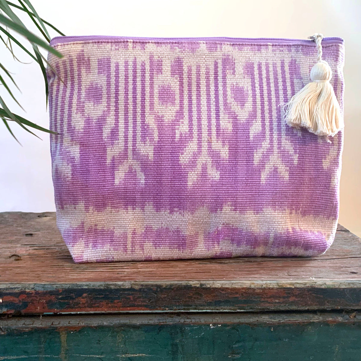 Zipper Pouch in Natural Dye Jaspe