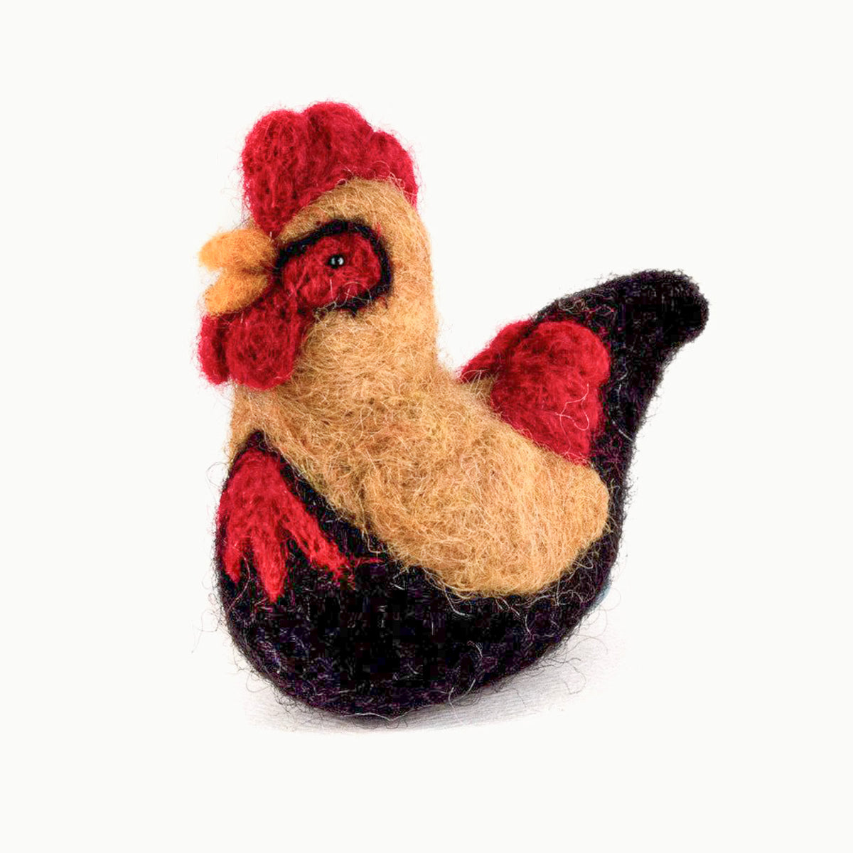 Felted Wool Rooster